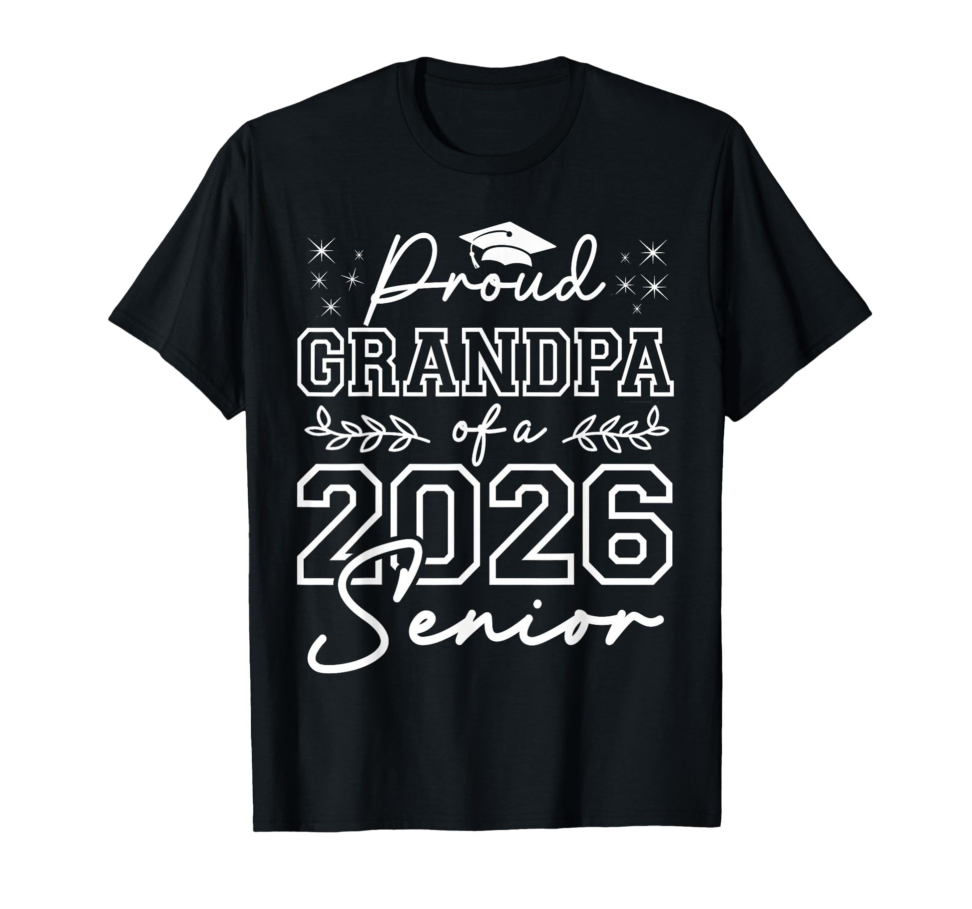 Funny Senior Grandpa Class 2026 T-Shirt - Casual Everyday Wear for Adults - T-Shirt, Sweatshirt, Hoodie
