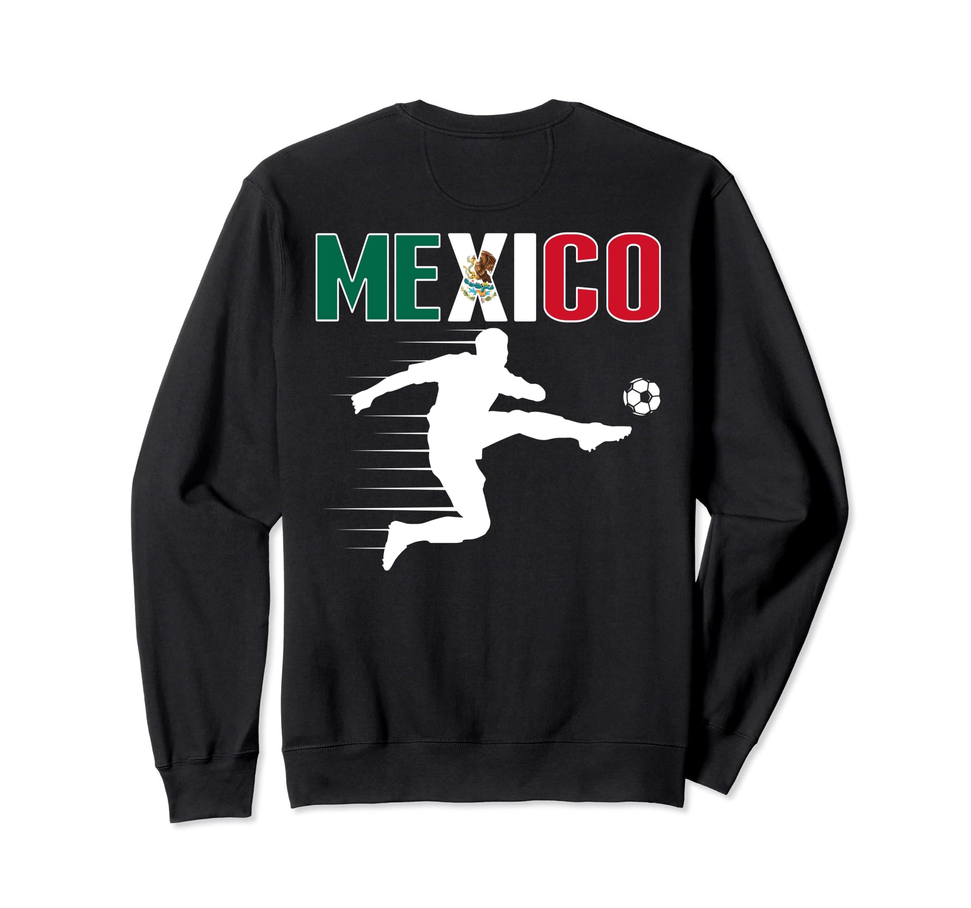 Mexico Soccer Fans Jersey Proud Sweatshirt - Aesthetic Graphic Unisex - T-Shirt, Sweatshirt, Hoodie