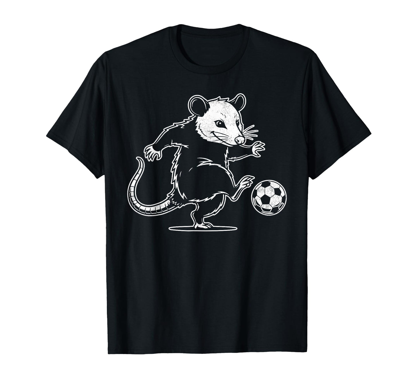 Funny Possum Soccer Ball Soccer Lover T-Shirt - Trendy Graphic Men Women - T-Shirt, Sweatshirt, Hoodie