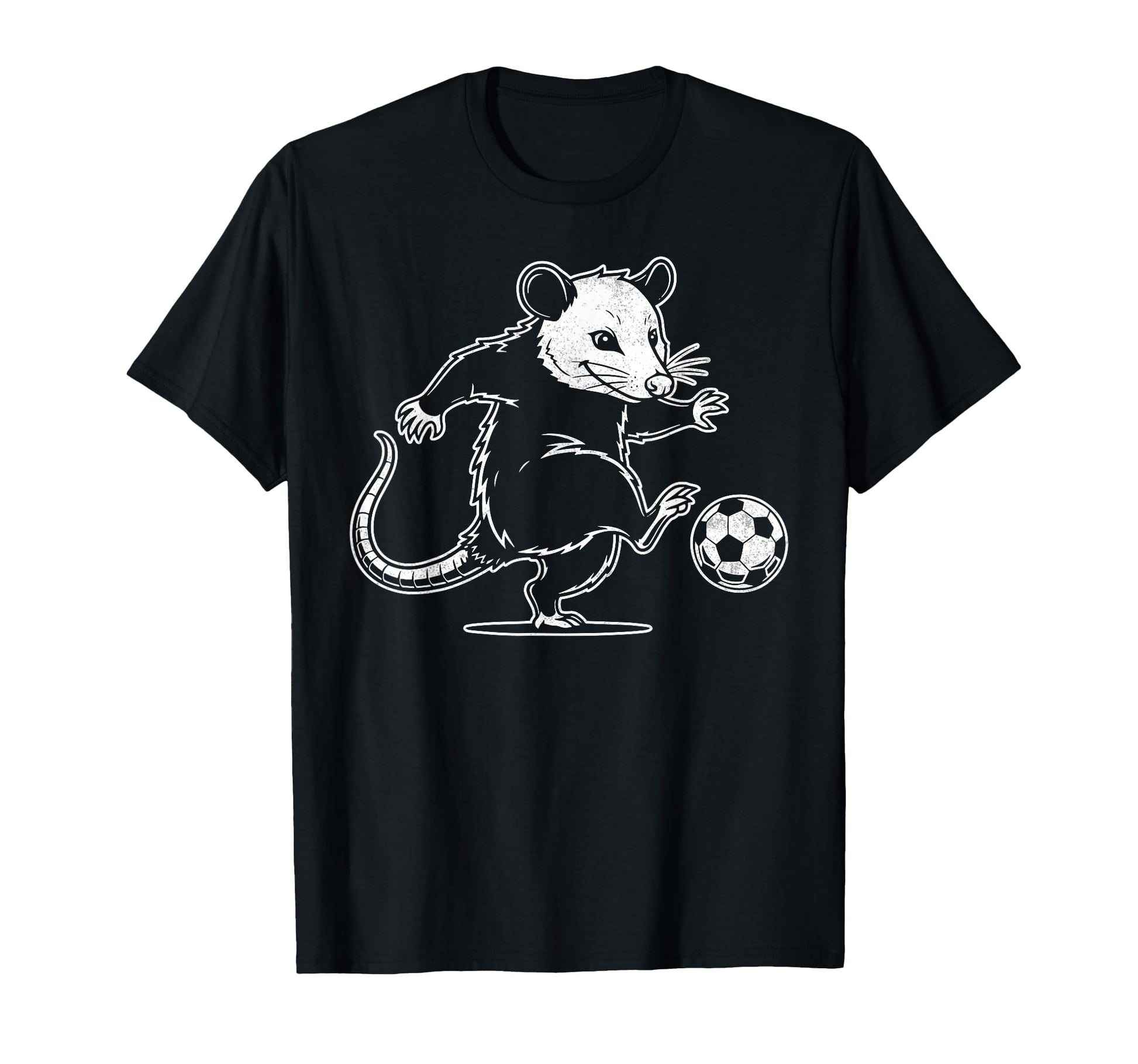 Funny Possum Soccer Ball Soccer Lover T-Shirt - Trendy Graphic Men Women - T-Shirt, Sweatshirt, Hoodie