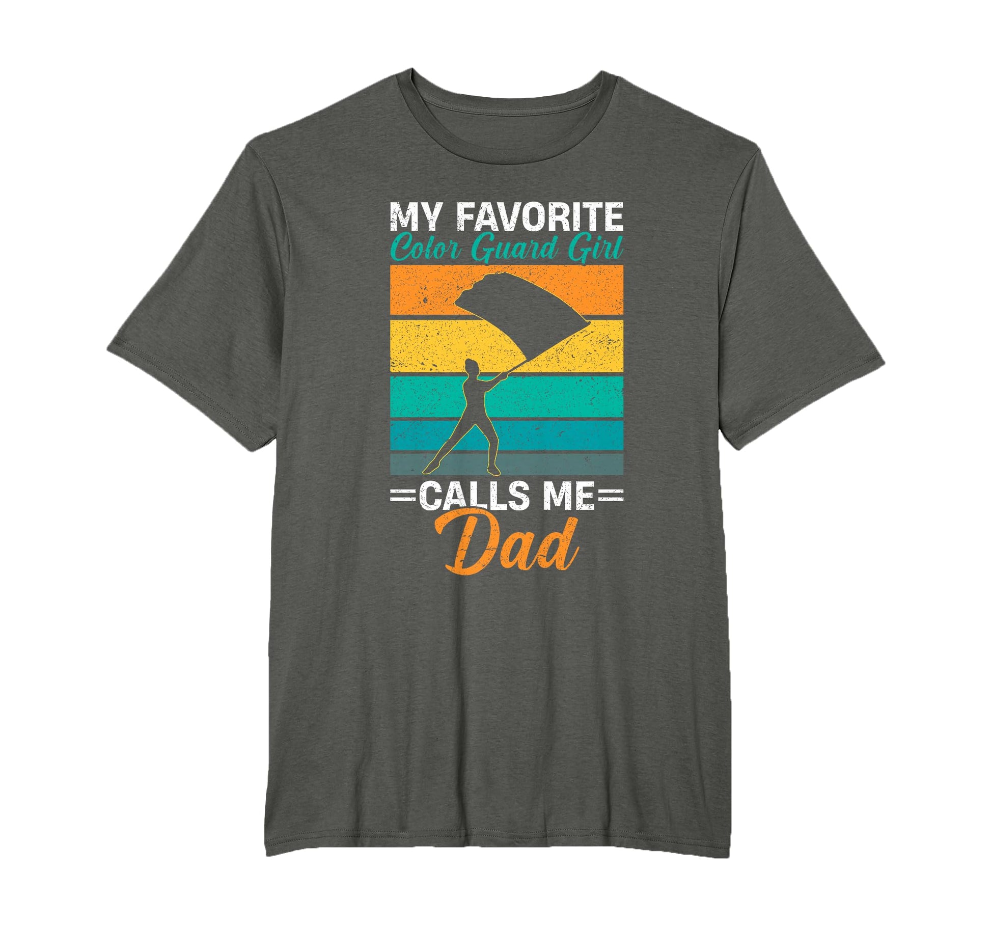 Color Guard Dad Favorite Daughter T-Shirt - Unique Graphic for Adults - T-Shirt, Sweatshirt, Hoodie