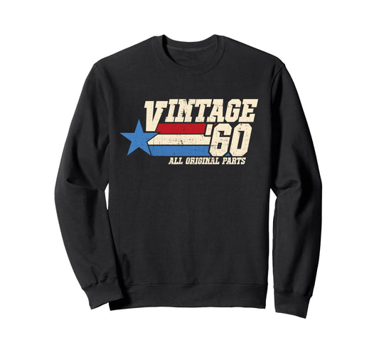 60 Birthday 65Th 65 Dad 1960 Sweatshirt - Minimalist Print Unisex - T-Shirt, Sweatshirt, Hoodie