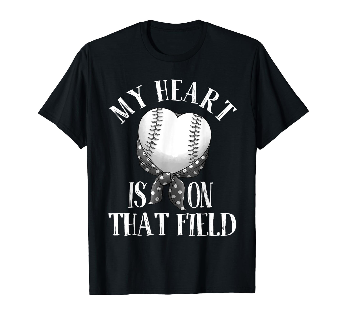 Funny My Heart Is That Field T-Shirt - Casual Everyday Wear for Adults - T-Shirt, Sweatshirt, Hoodie