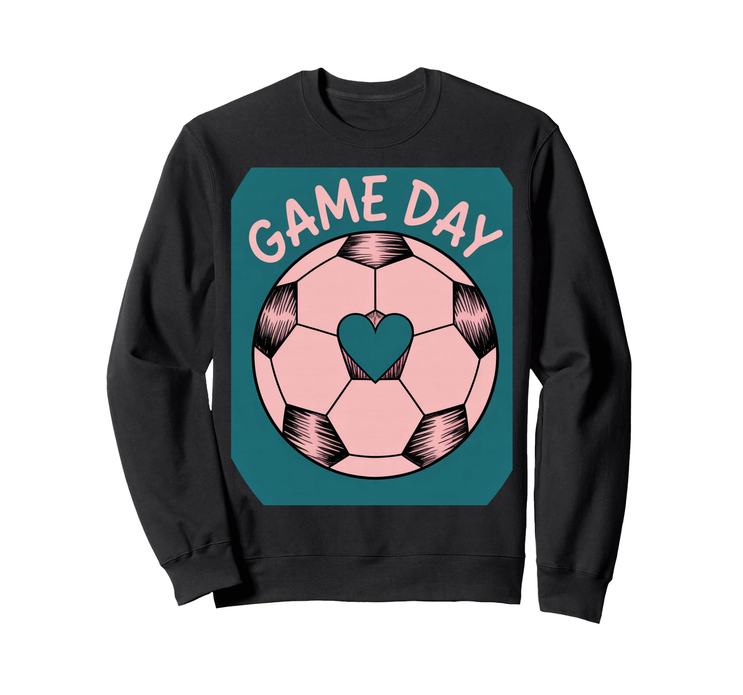 Womens Soccer Game Day Ladies Sweatshirt - Novelty Apparel for Adults - T-Shirt, Sweatshirt, Hoodie