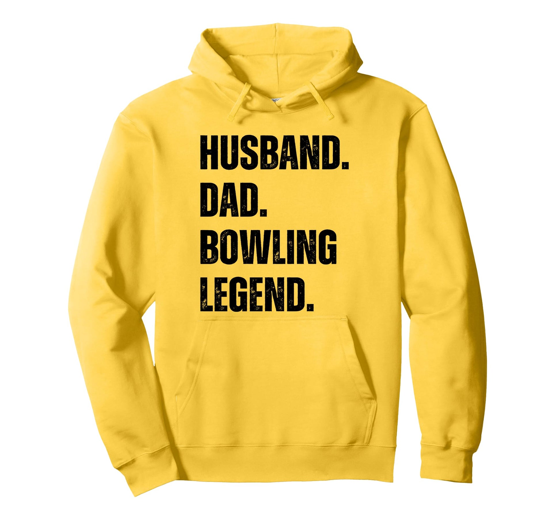 Husband Dad Bowling Legend Bowling Hoodie - Minimalist Print Men Women - T-Shirt, Sweatshirt, Hoodie