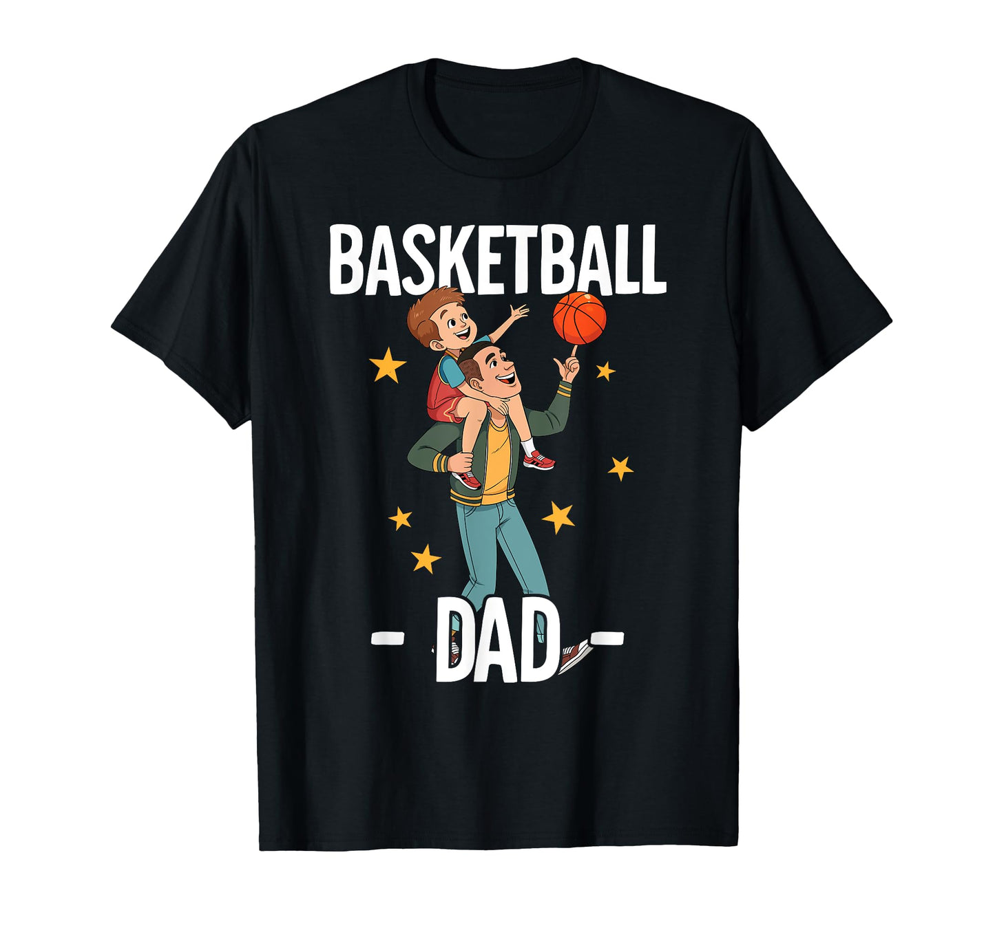 Basketball Dad T-Shirt - Novelty Apparel Unisex - T-Shirt, Sweatshirt, Hoodie