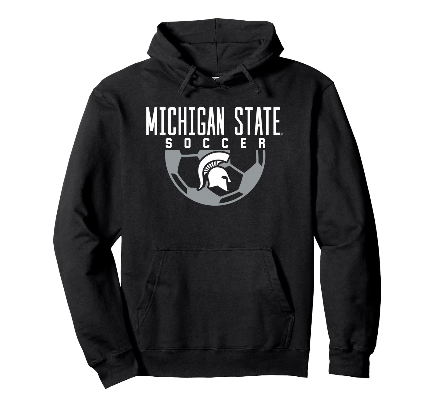 Michigan State Msu Spartans Soccer Arch Hoodie - Graphic Print Men Women - T-Shirt, Sweatshirt, Hoodie