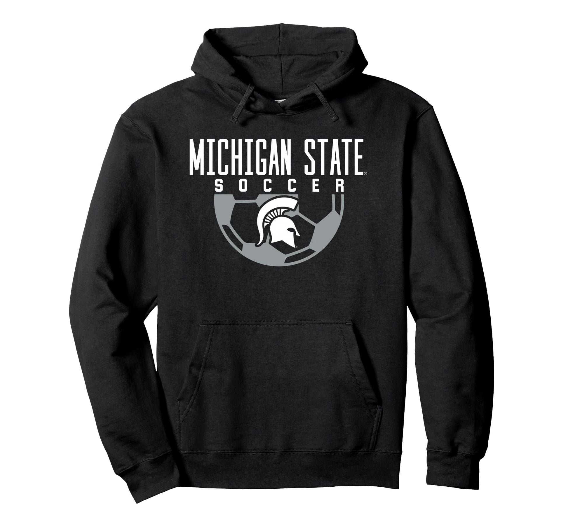 Michigan State Msu Spartans Soccer Arch Hoodie - Graphic Print Men Women - T-Shirt, Sweatshirt, Hoodie