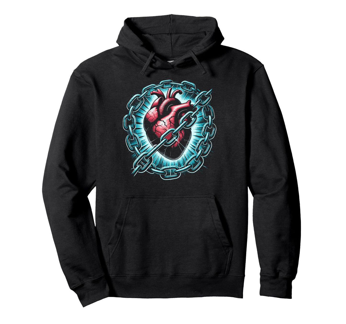 Broken Heart Break Up Divorced Living Hoodie - Streetwear Style for Adults - T-Shirt, Sweatshirt, Hoodie