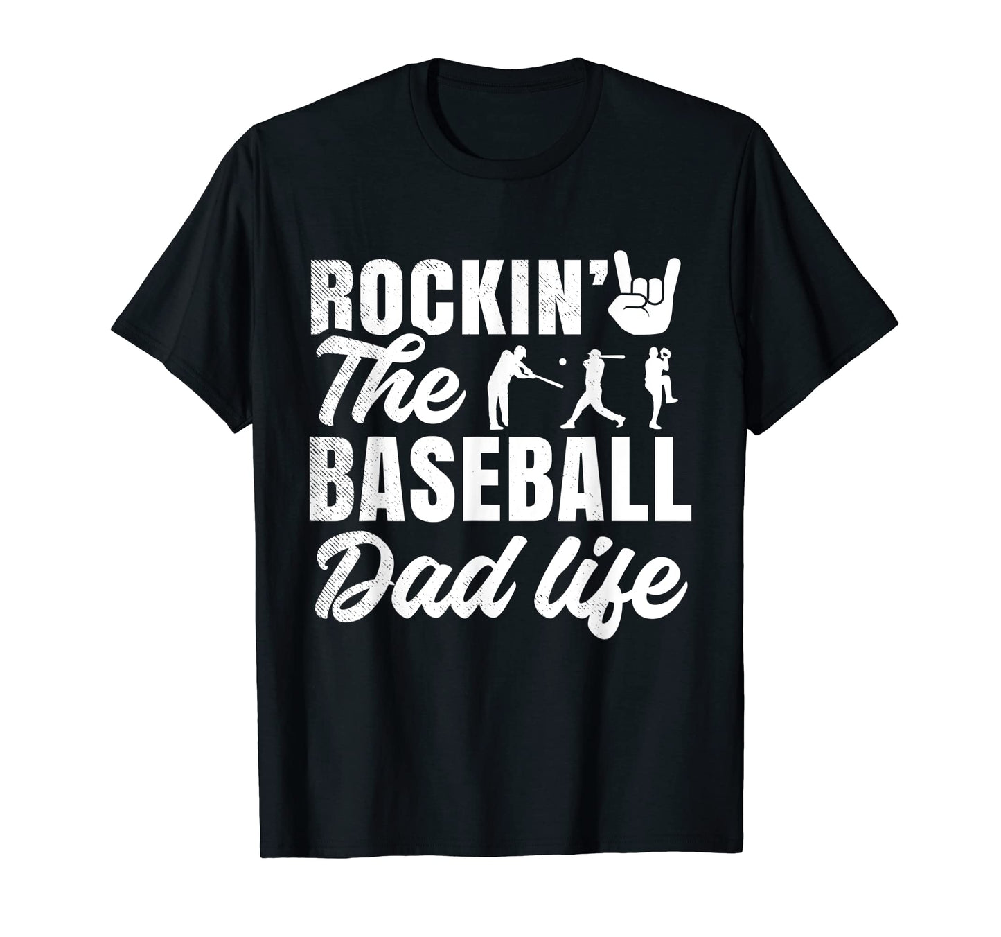 Mens Baseball Player Funny Rocking T-Shirt - Novelty Apparel for Adults - T-Shirt, Sweatshirt, Hoodie