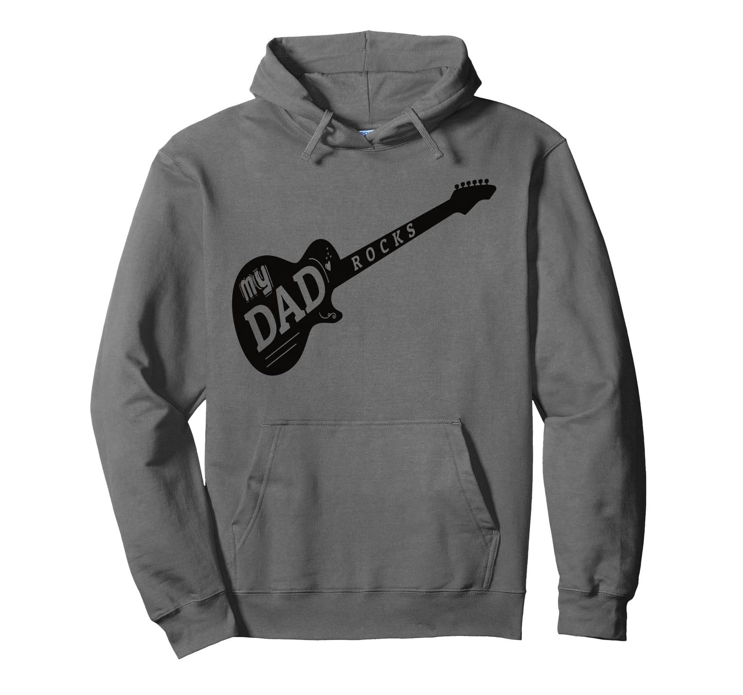 My Dad Rocks Daddy Pa Fathers Day Best Hoodie - Custom Art Print Men Women - T-Shirt, Sweatshirt, Hoodie