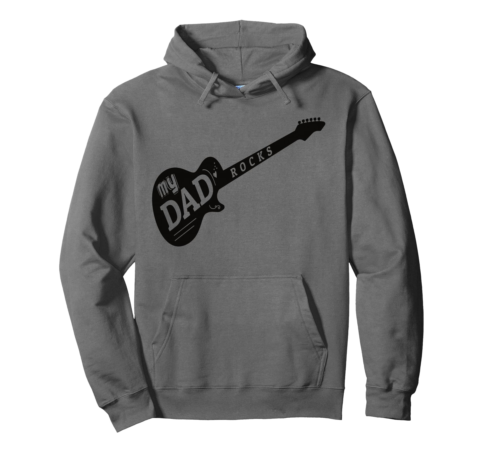 My Dad Rocks Daddy Pa Fathers Day Best Hoodie - Custom Art Print Men Women - T-Shirt, Sweatshirt, Hoodie