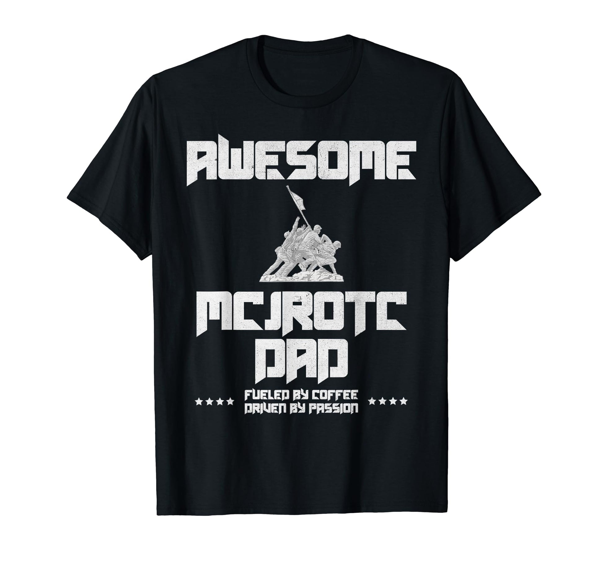 Awesome Mcjrotc Dad Military Jrotc T-Shirt - Casual Everyday Wear Unisex - T-Shirt, Sweatshirt, Hoodie