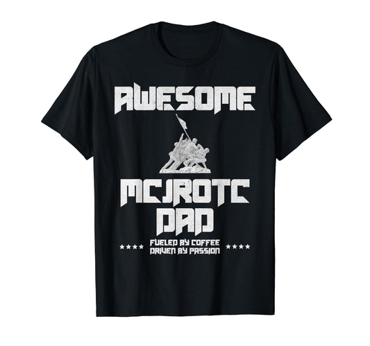 Awesome Mcjrotc Dad Military Jrotc T-Shirt - Casual Everyday Wear Unisex - T-Shirt, Sweatshirt, Hoodie
