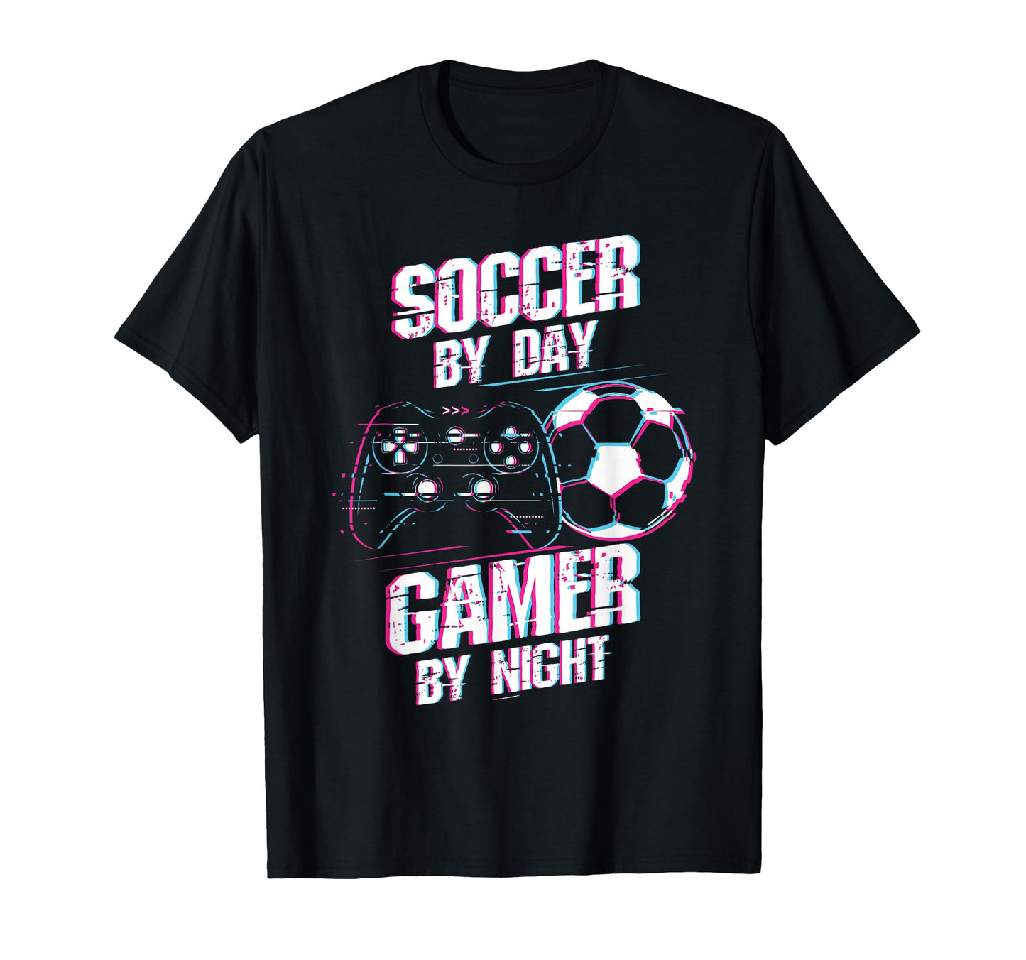 Soccer Day Gamer Night Soccer Gamer T-Shirt - Minimalist Print Men Women - T-Shirt, Sweatshirt, Hoodie