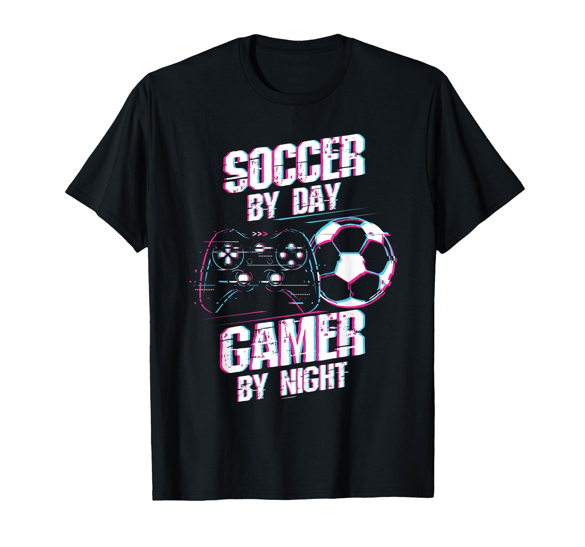 Soccer Day Gamer Night Soccer Gamer T-Shirt - Minimalist Print Men Women - T-Shirt, Sweatshirt, Hoodie