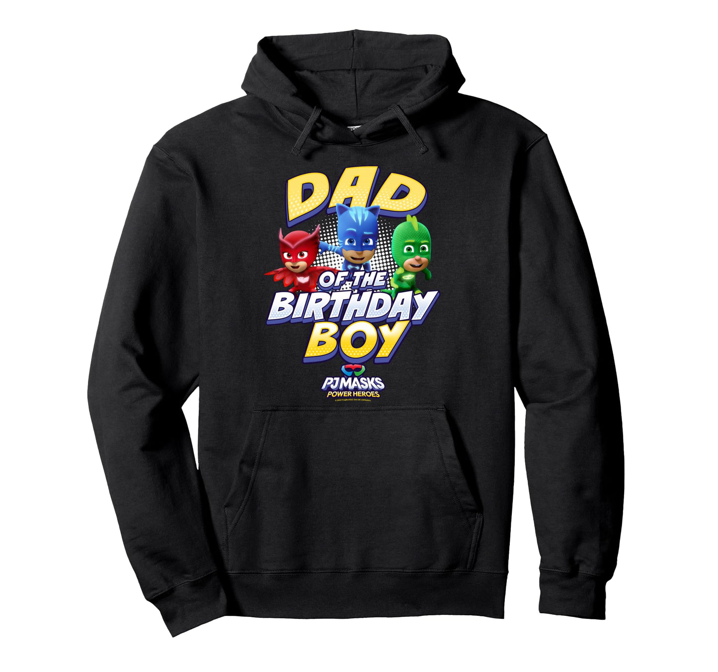 Pj Masks Group Shot Dad Birthday Logo Hoodie - Minimalist Print Unisex - T-Shirt, Sweatshirt, Hoodie