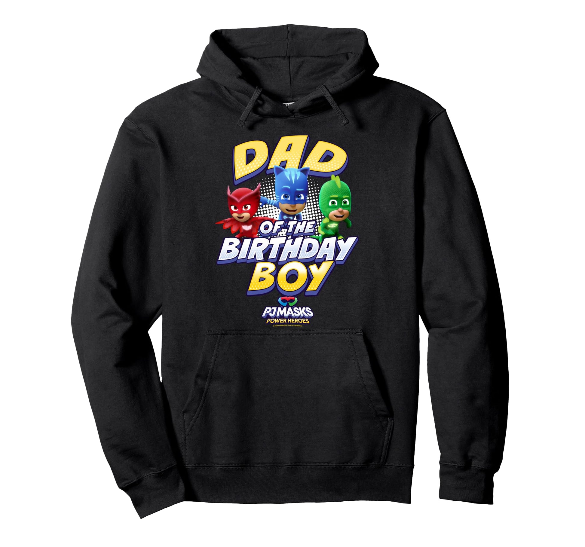 Pj Masks Group Shot Dad Birthday Logo Hoodie - Minimalist Print Unisex - T-Shirt, Sweatshirt, Hoodie