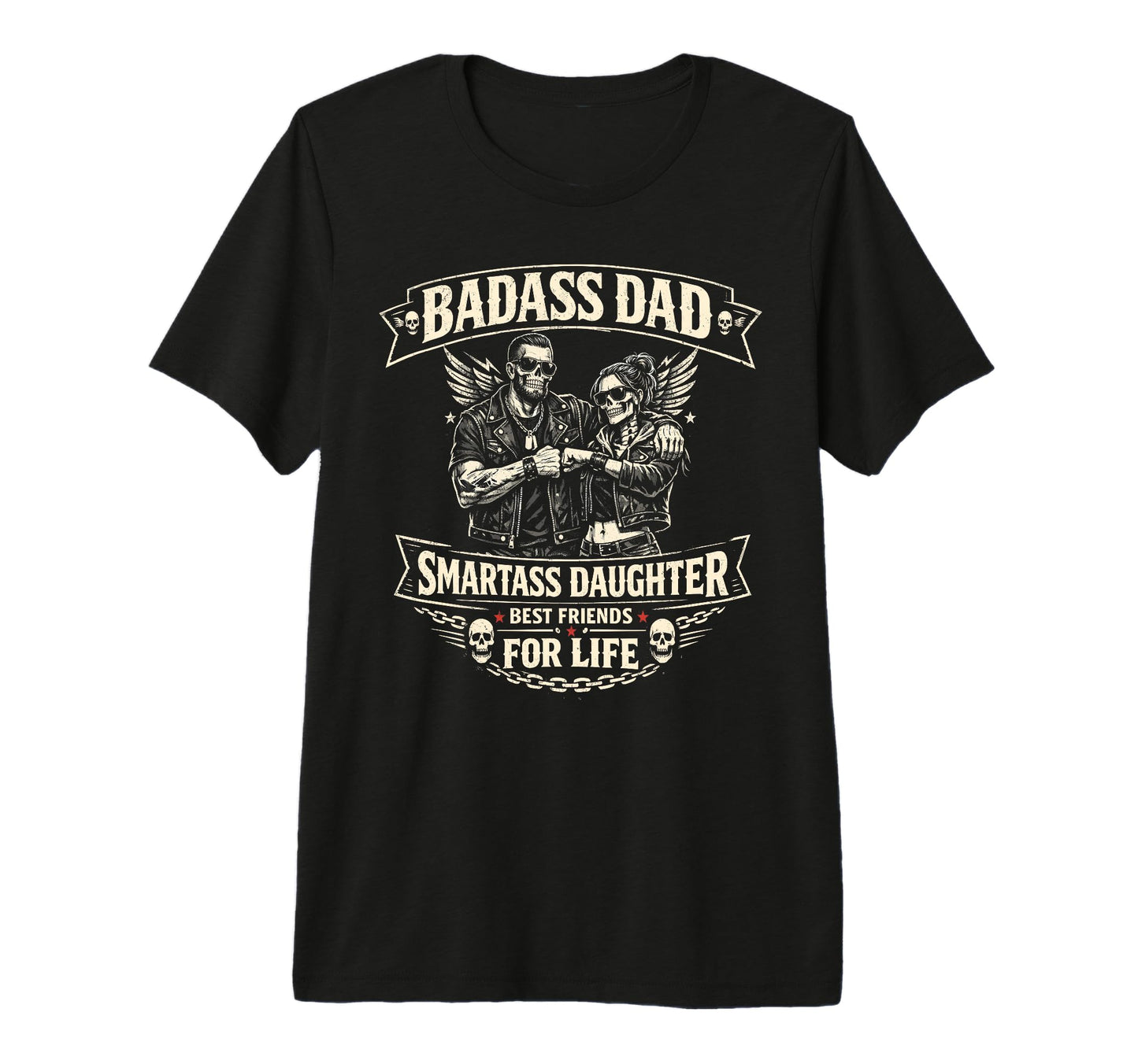 Mens Dad Daughter Matching Outfits T-Shirt - Casual Everyday Wear Unisex - T-Shirt, Sweatshirt, Hoodie