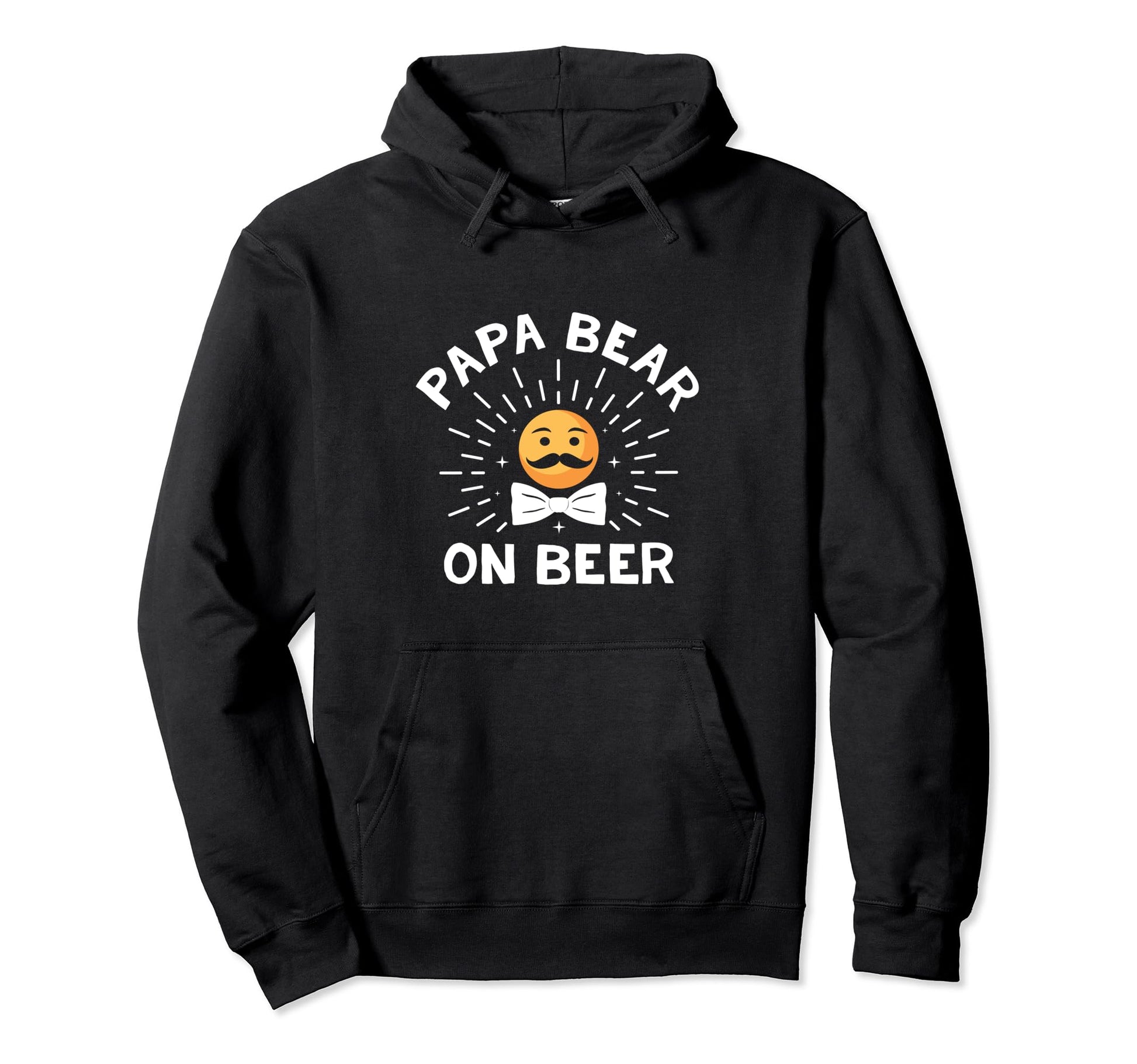 Papa Bear Beer Dad Beer Lover Daddy Drinker Hoodie - Trendy Graphic Unisex - T-Shirt, Sweatshirt, Hoodie