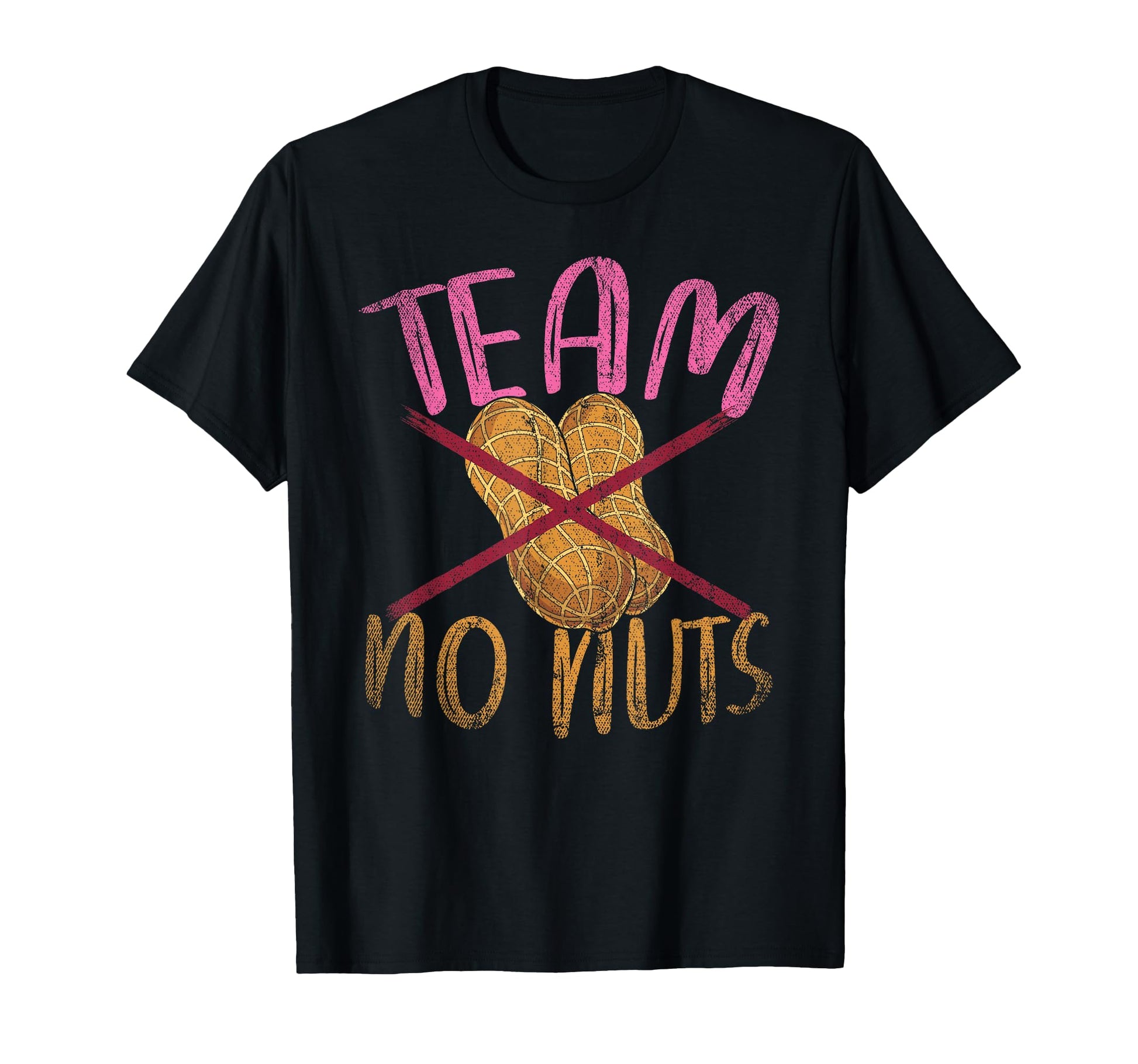 Gender Reveal Party Team No Nuts Funny T-Shirt - Unique Graphic Unisex - T-Shirt, Sweatshirt, Hoodie
