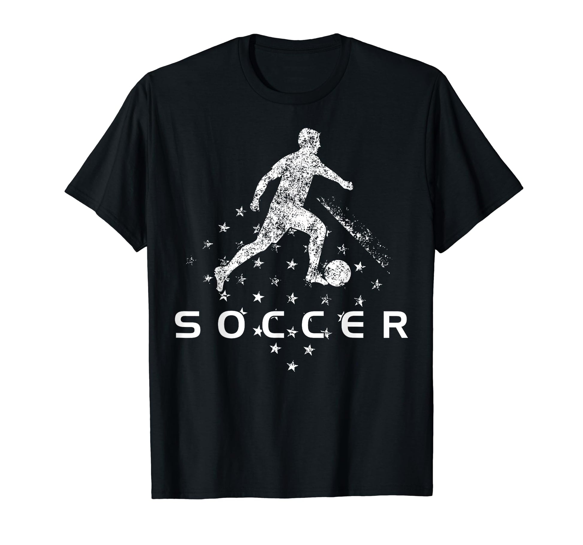 Soccer Player Us Funny Flag Son T-Shirt - Minimalist Print Men Women - T-Shirt, Sweatshirt, Hoodie