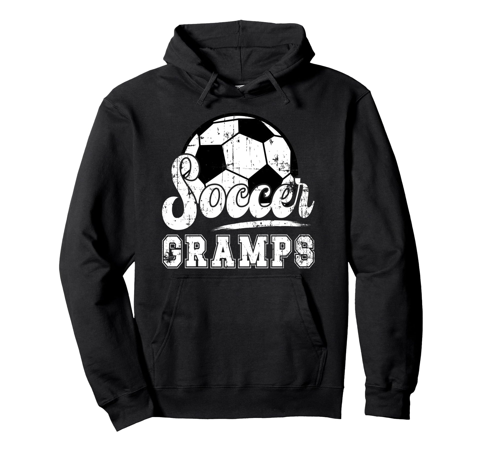 Soccer Gramps Grandpa Gramps Soccer Hoodie - Casual Everyday Wear Unisex - T-Shirt, Sweatshirt, Hoodie