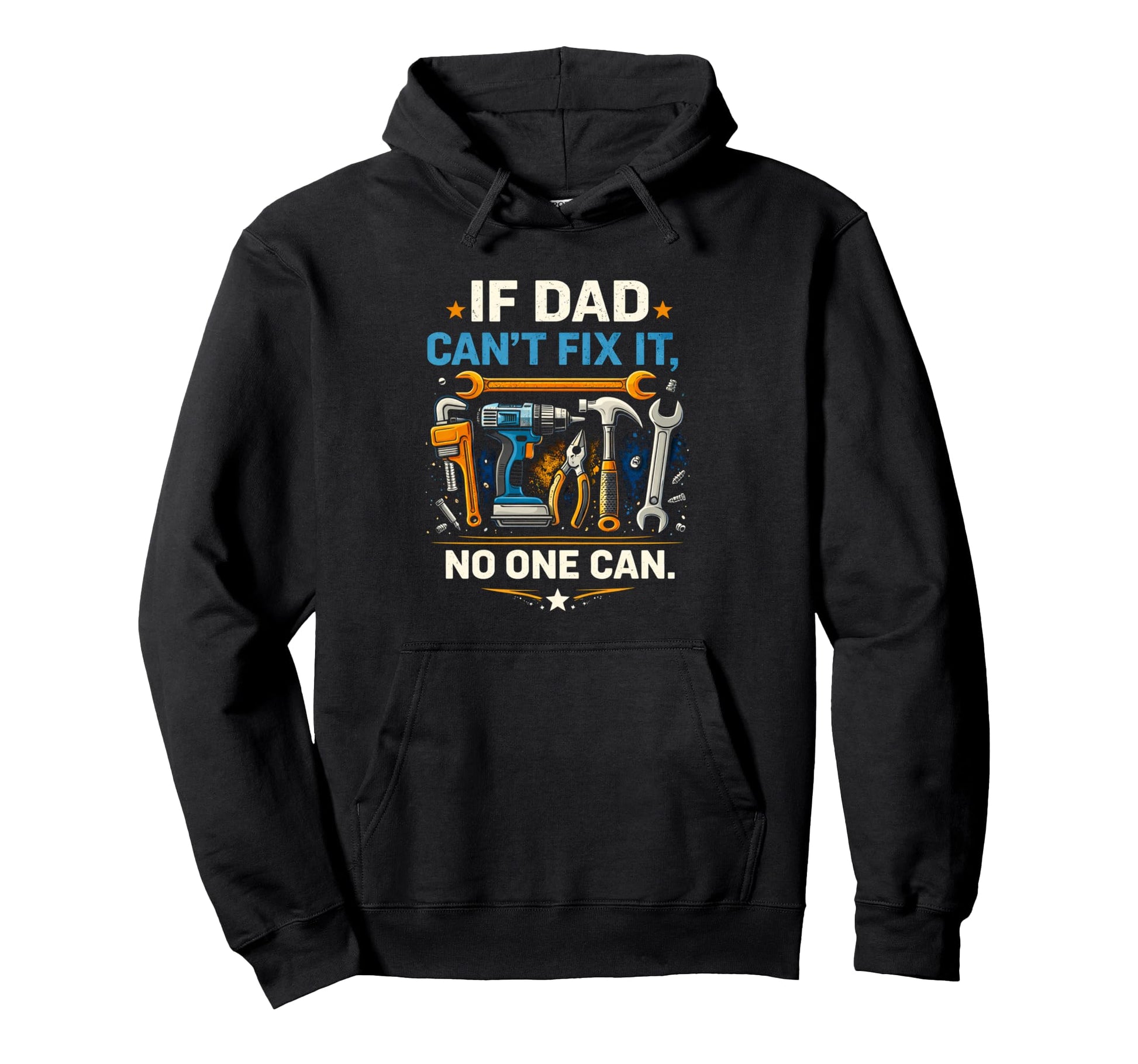 Best Dad Ever Fathers Day Mechanic Hoodie - Novelty Apparel for Adults - T-Shirt, Sweatshirt, Hoodie