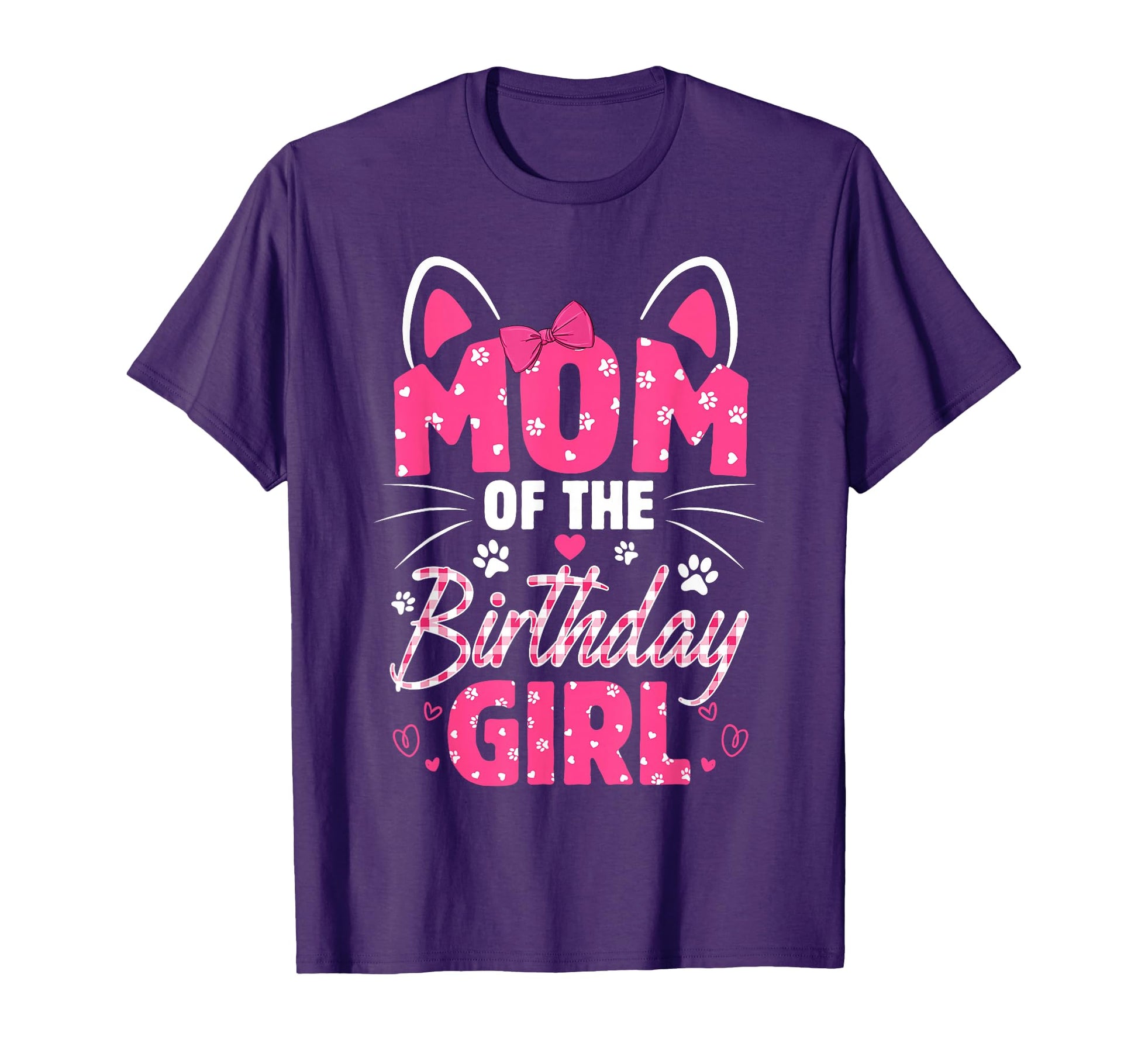 Mom Birthday Cat Kitty Family Matching T-Shirt - Streetwear Style Unisex - T-Shirt, Sweatshirt, Hoodie