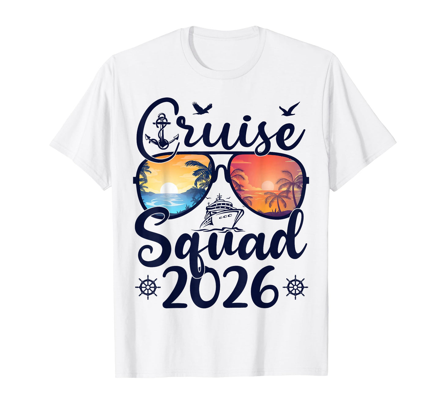 Cruise Squad 2026 Summer Vacation T-Shirt - Casual Everyday Wear Men Women - T-Shirt, Sweatshirt, Hoodie