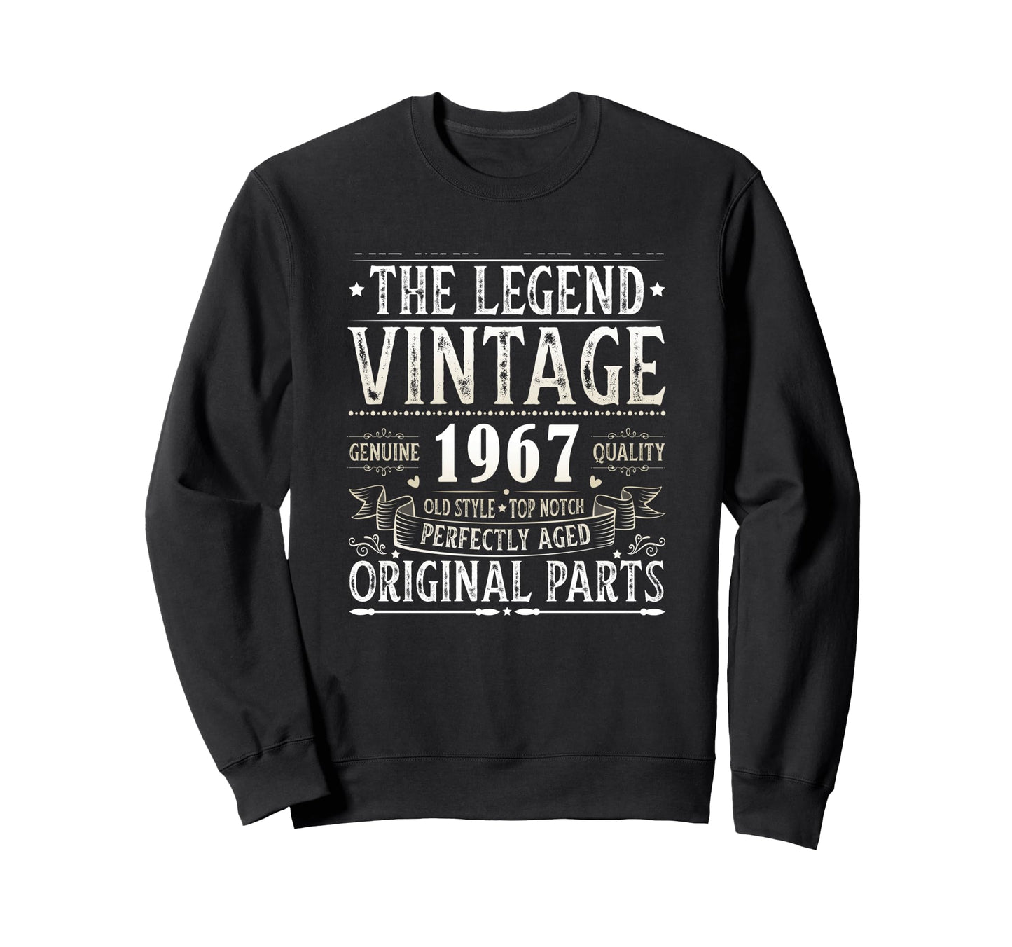1967 T Shirts Funny 1967 Birthday Sweatshirt - Minimalist Print Men Women - T-Shirt, Sweatshirt, Hoodie