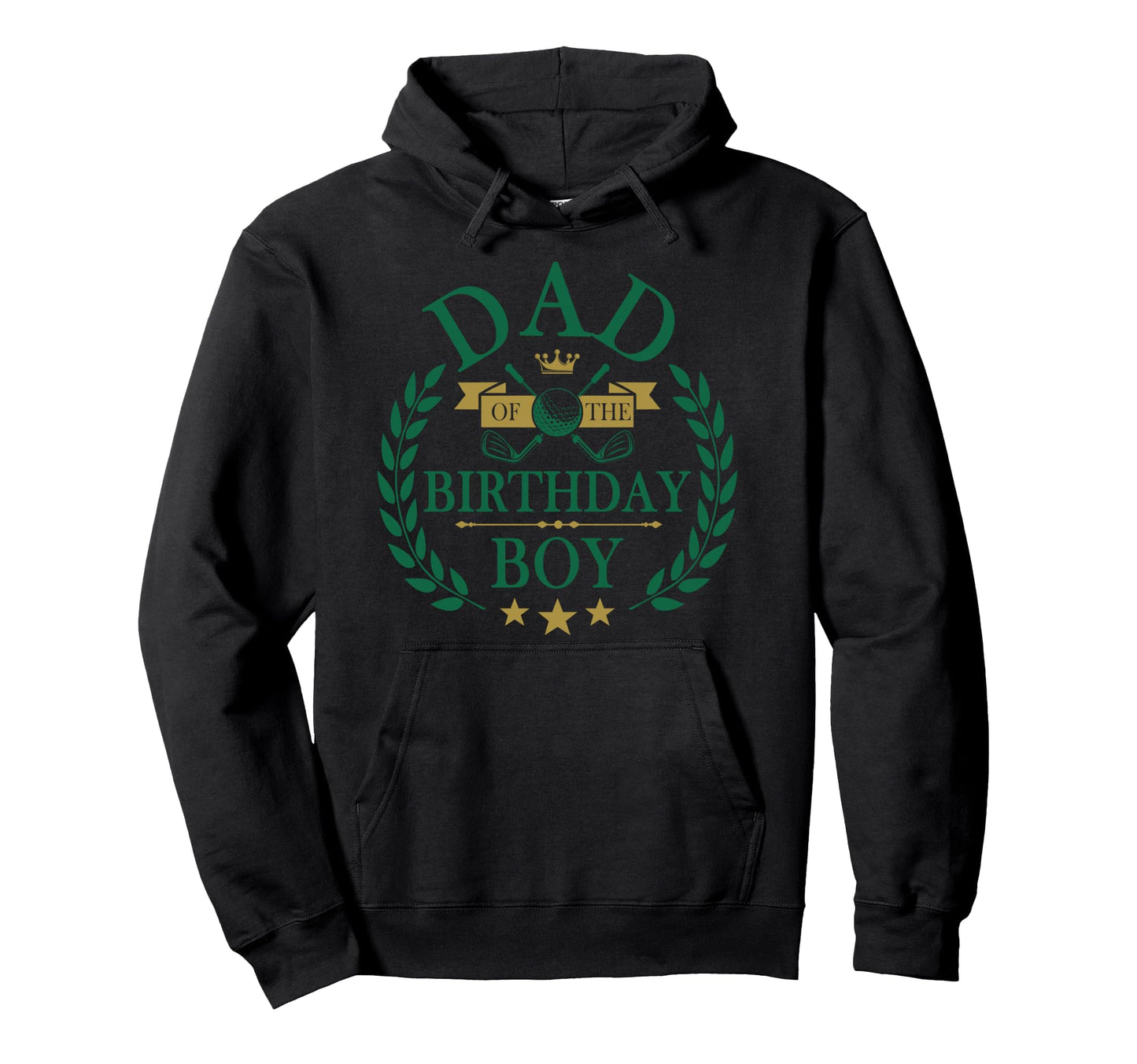 Dad Birthday Golf Family Matching Hoodie - Aesthetic Graphic for Adults - T-Shirt, Sweatshirt, Hoodie