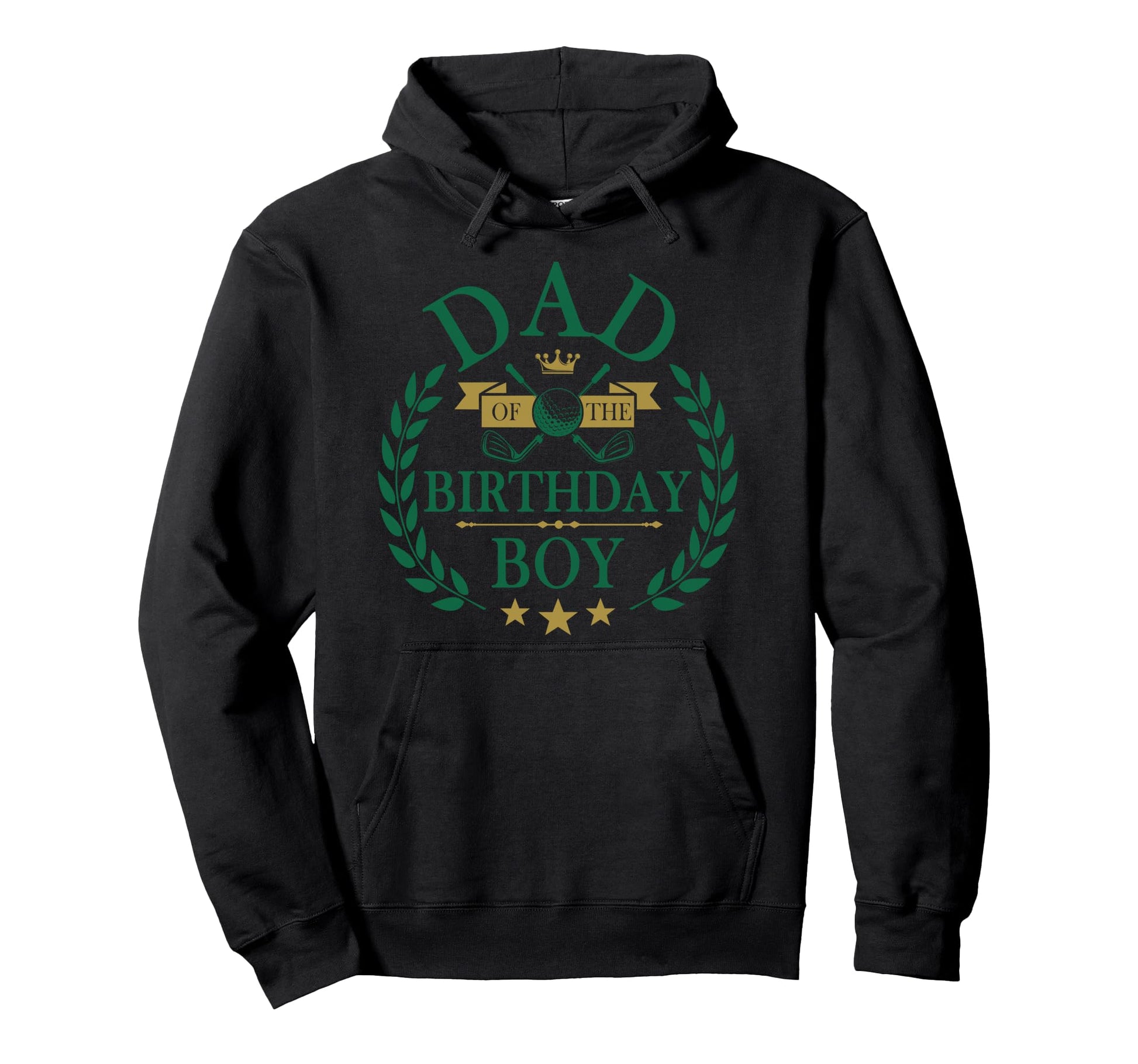 Dad Birthday Golf Family Matching Hoodie - Aesthetic Graphic for Adults - T-Shirt, Sweatshirt, Hoodie
