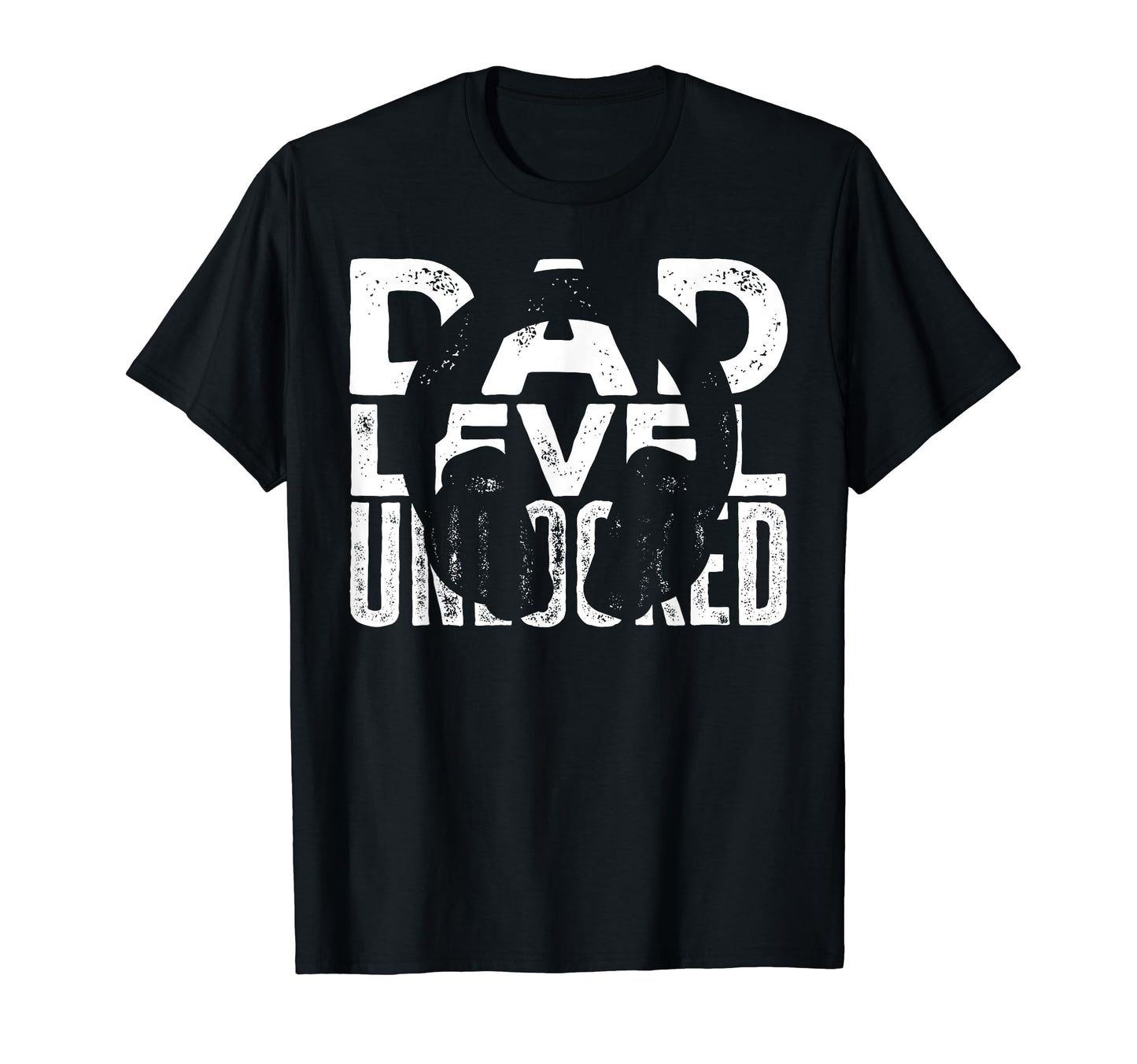 Funny Dad Level Unlocked Gamer Dad T-Shirt - Custom Art Print Unisex - T-Shirt, Sweatshirt, Hoodie