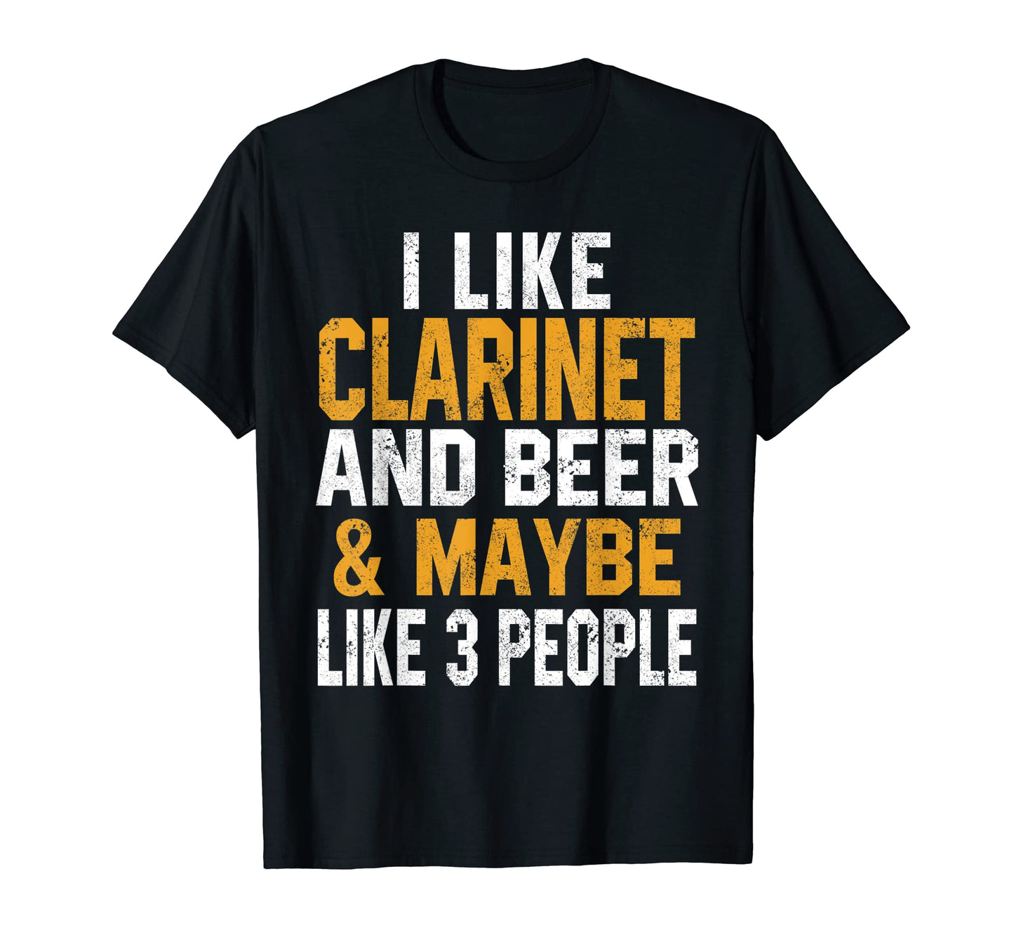 I Like Clarinet And Beer Orchestra T-Shirt - Streetwear Style Unisex - T-Shirt, Sweatshirt, Hoodie