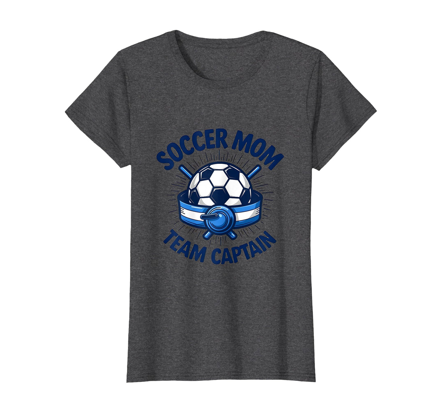 Soccer Mom Team Captain Leadership T-Shirt - Aesthetic Graphic for Adults - T-Shirt, Sweatshirt, Hoodie