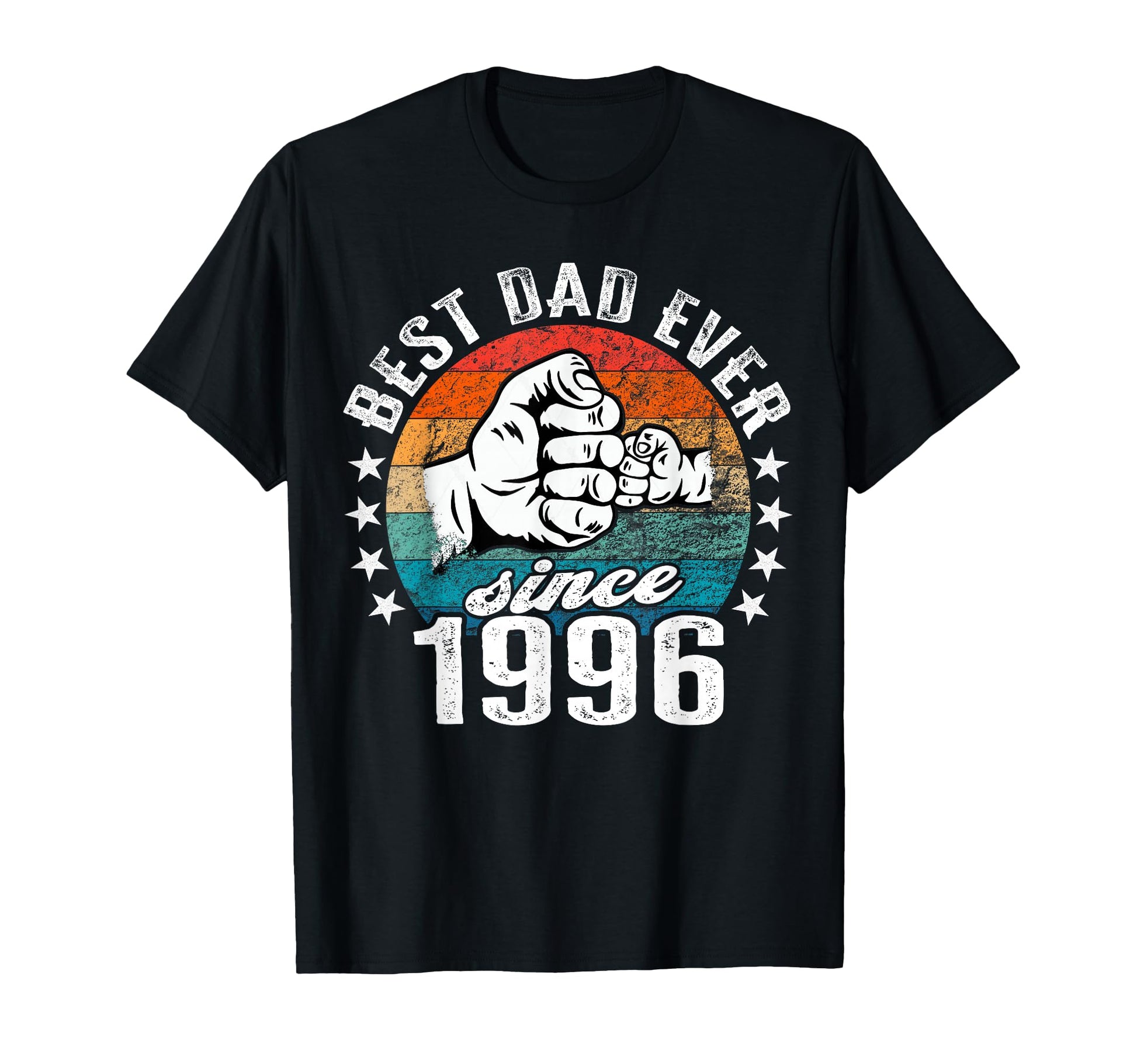 Best Dad World No Joke Dad Since 1996 T-Shirt - Novelty Apparel for Adults - T-Shirt, Sweatshirt, Hoodie