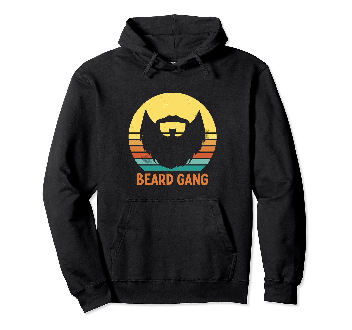Bearded Guy Funny Beard Lover Mustache I Hoodie - Graphic Print Unisex - T-Shirt, Sweatshirt, Hoodie