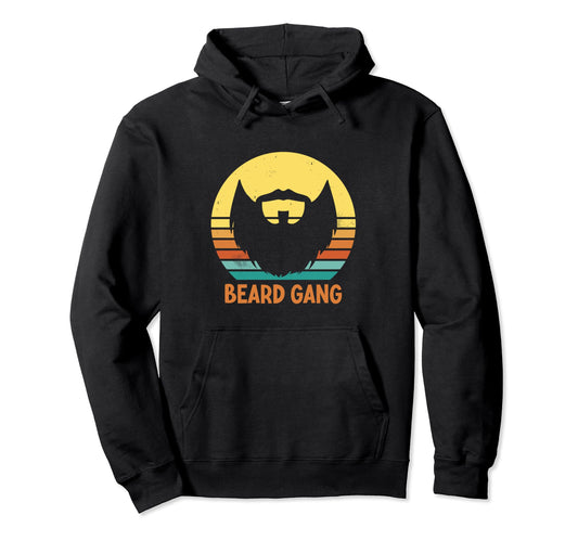 Bearded Guy Funny Beard Lover Mustache I Hoodie - Graphic Print Unisex - T-Shirt, Sweatshirt, Hoodie