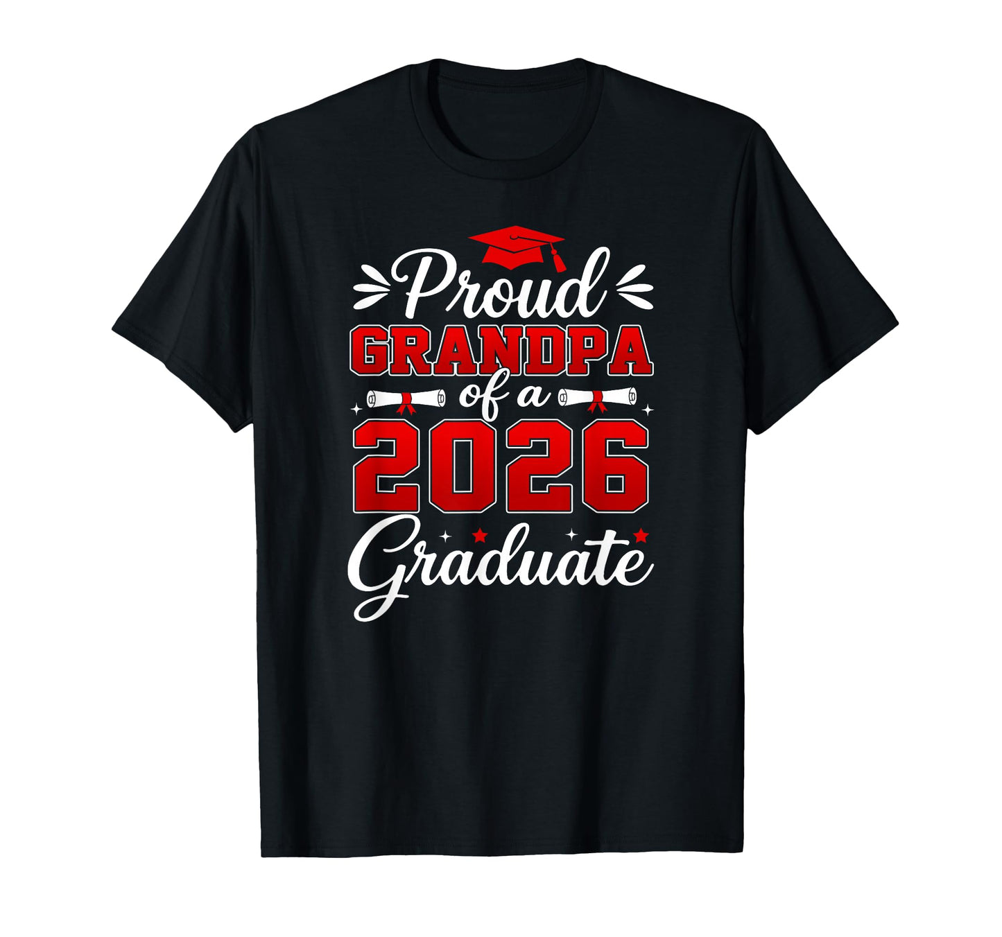 Senior Grandpa Graduation Proud Grandpa T-Shirt - Graphic Print Men Women - T-Shirt, Sweatshirt, Hoodie