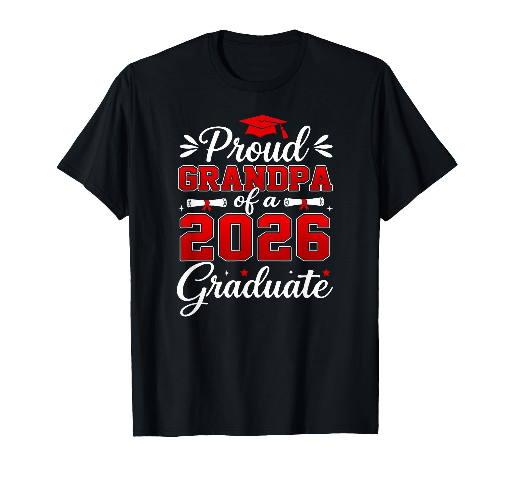 Senior Grandpa Graduation Proud Grandpa T-Shirt - Graphic Print Men Women - T-Shirt, Sweatshirt, Hoodie