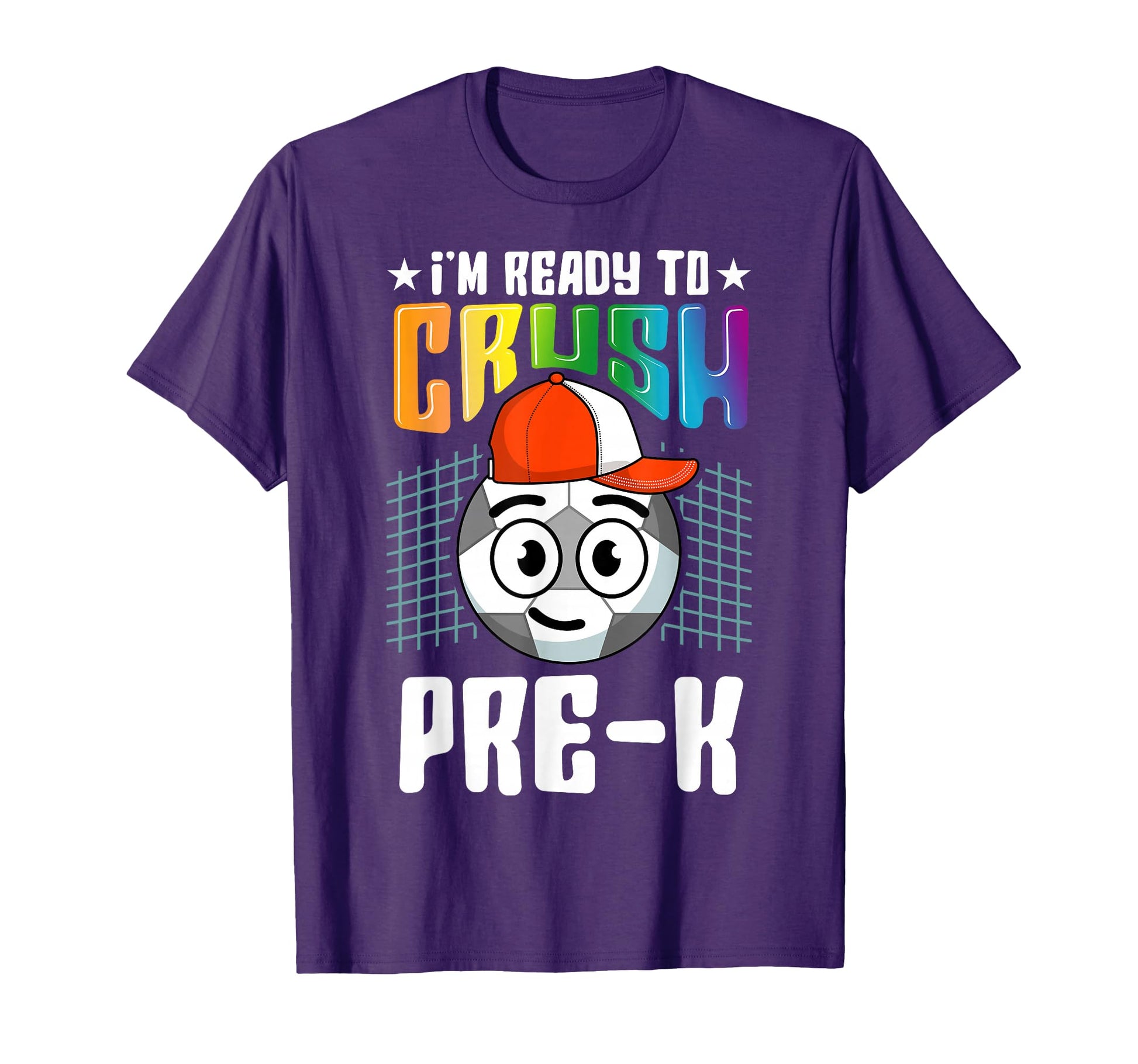 Ready To Crush Pre K Soccer Back To T-Shirt - Trendy Graphic for Adults - T-Shirt, Sweatshirt, Hoodie