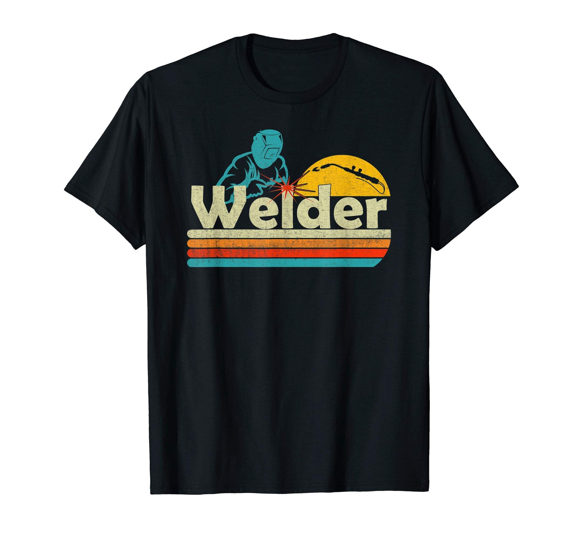 Welder Son Husband Dad Welding T-Shirt - Custom Art Print for Adults - T-Shirt, Sweatshirt, Hoodie