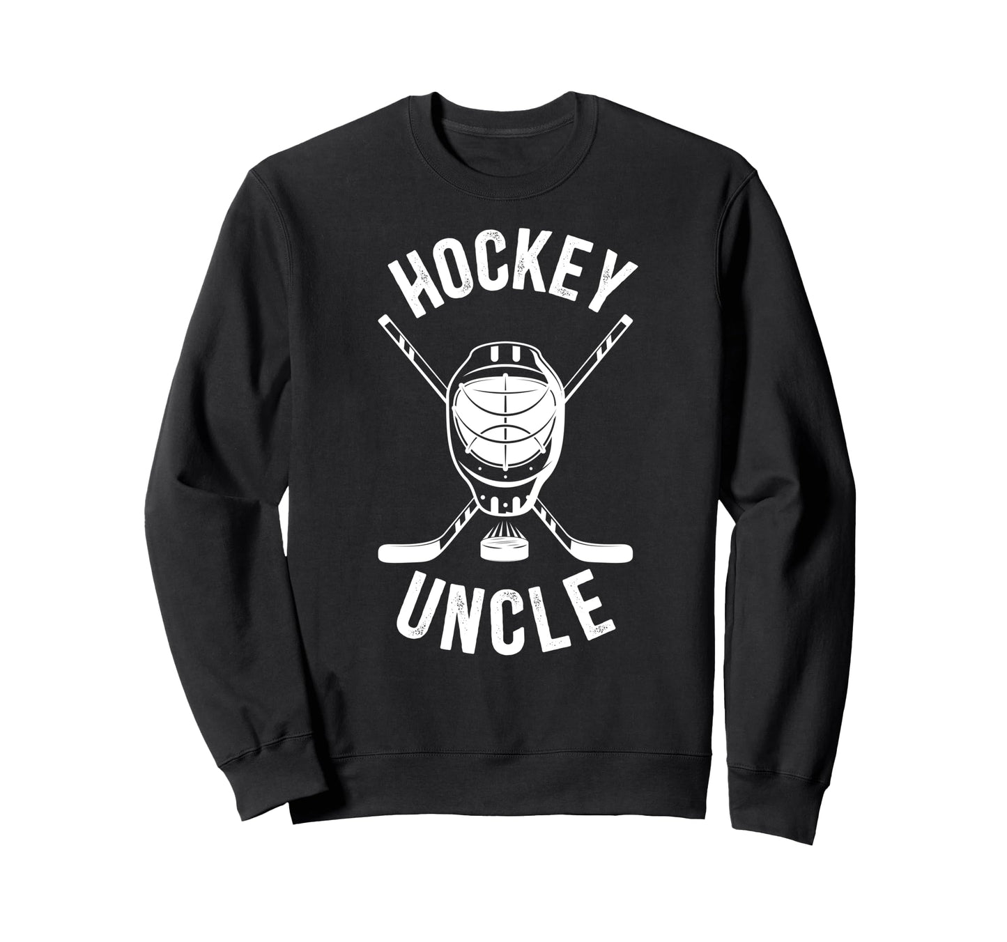 Hockey Uncle Hockey Player Ice Sweatshirt - Custom Art Print Men Women - T-Shirt, Sweatshirt, Hoodie