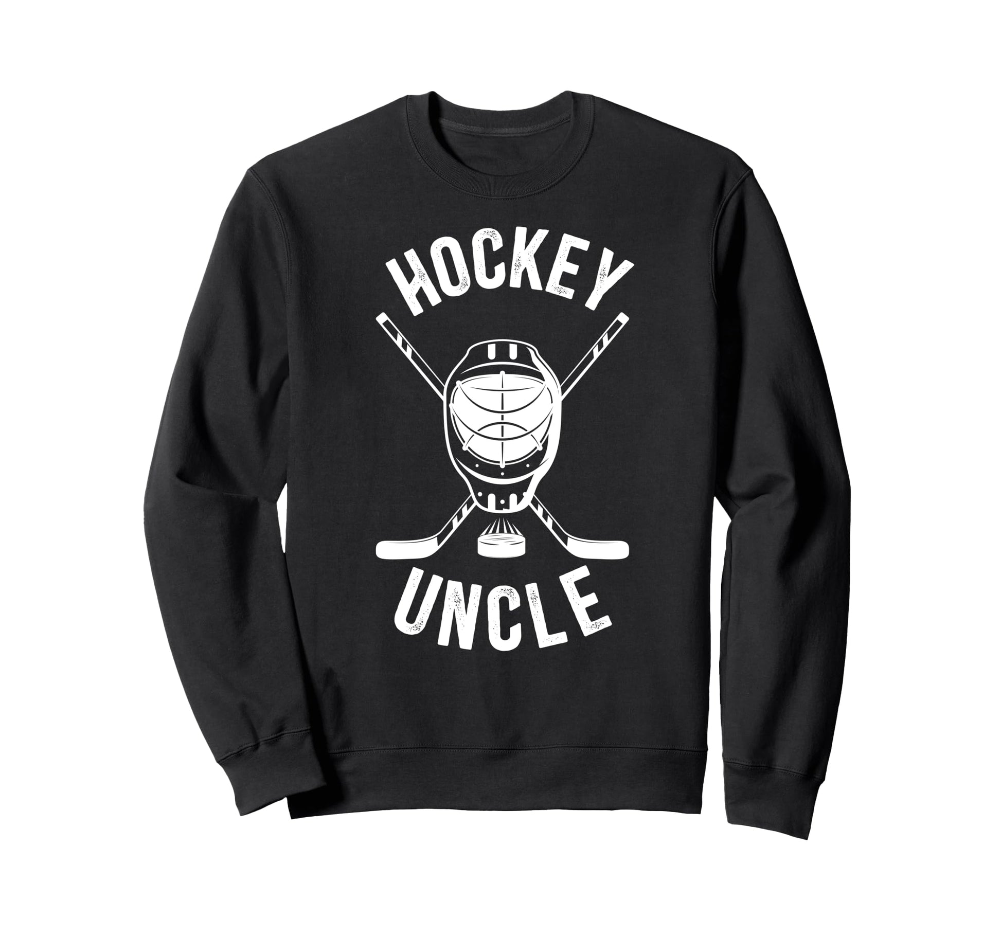 Hockey Uncle Hockey Player Ice Sweatshirt - Custom Art Print Men Women - T-Shirt, Sweatshirt, Hoodie