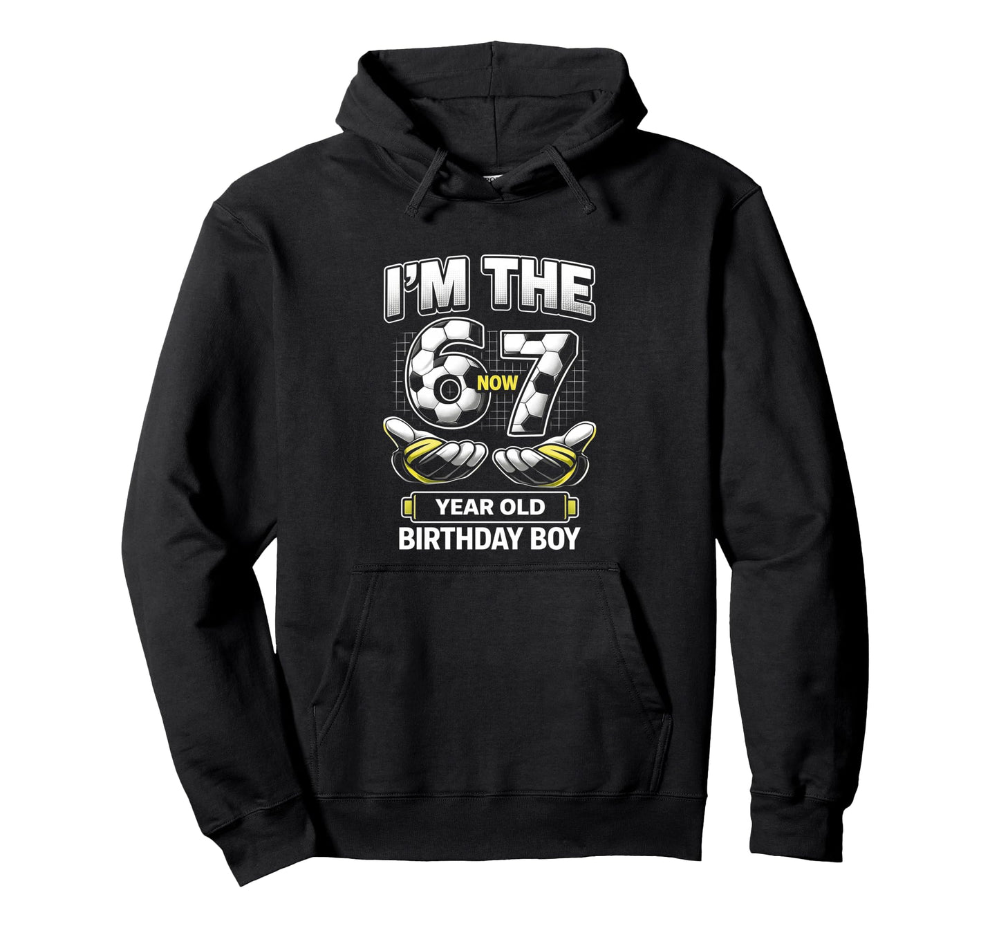 Birthday I Was 6 Now Im 7 Six Seven Hoodie - Minimalist Print Men Women - T-Shirt, Sweatshirt, Hoodie