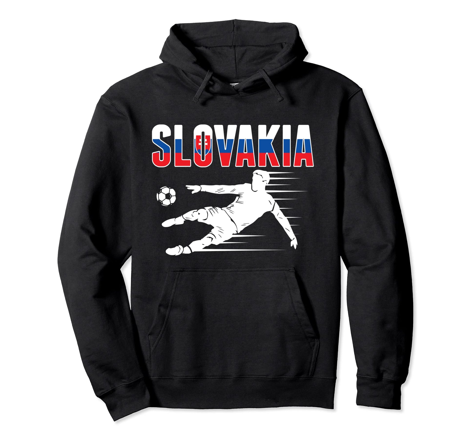 Slovakia Soccer Fans Jersey Proud Slovak Hoodie - Trendy Graphic Men Women - T-Shirt, Sweatshirt, Hoodie