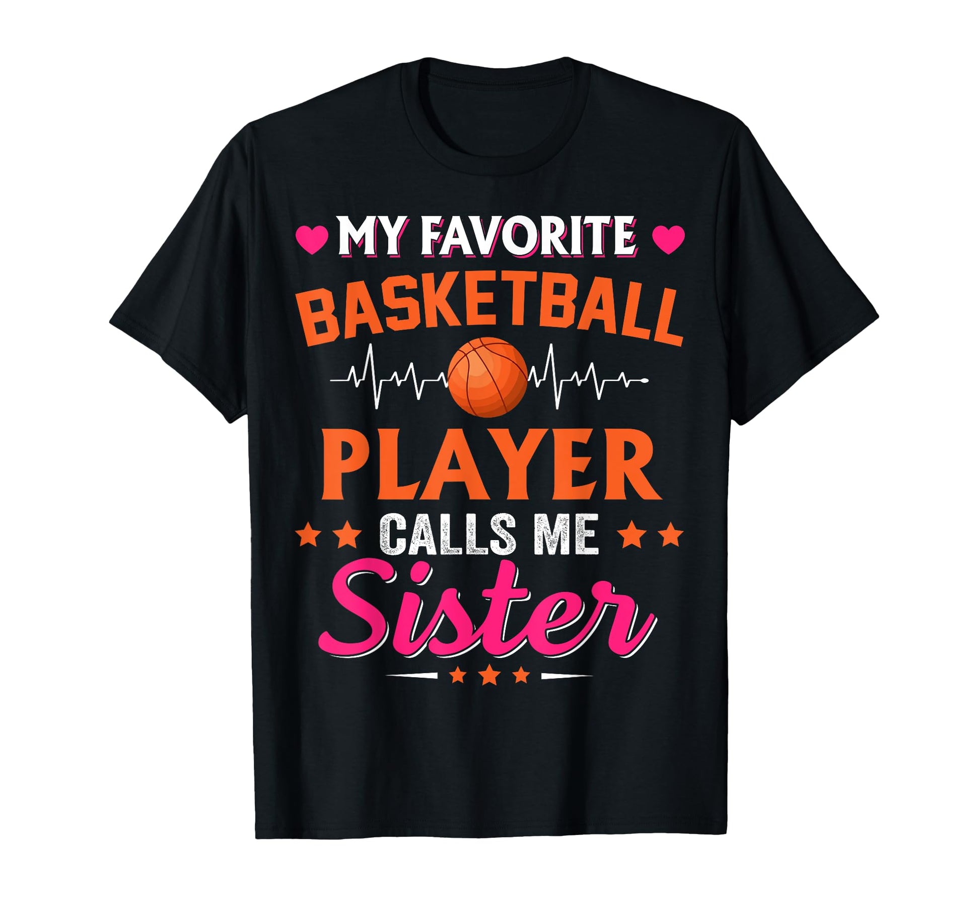 My Favorite Basketball Player Calls T-Shirt - Aesthetic Graphic for Adults - T-Shirt, Sweatshirt, Hoodie