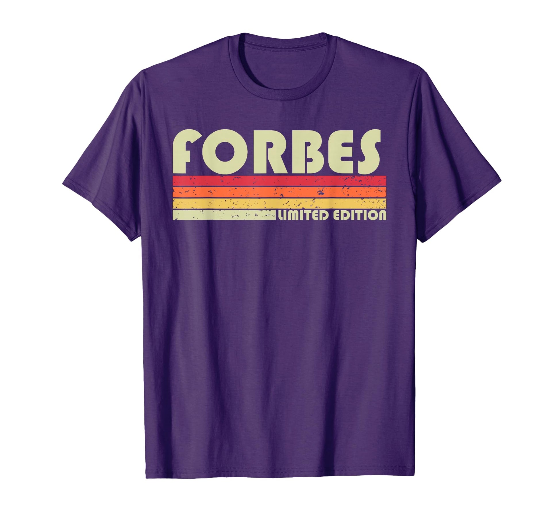 Forbes Surname Funny 80S 90S Birthday T-Shirt - Trendy Graphic Men Women - T-Shirt, Sweatshirt, Hoodie