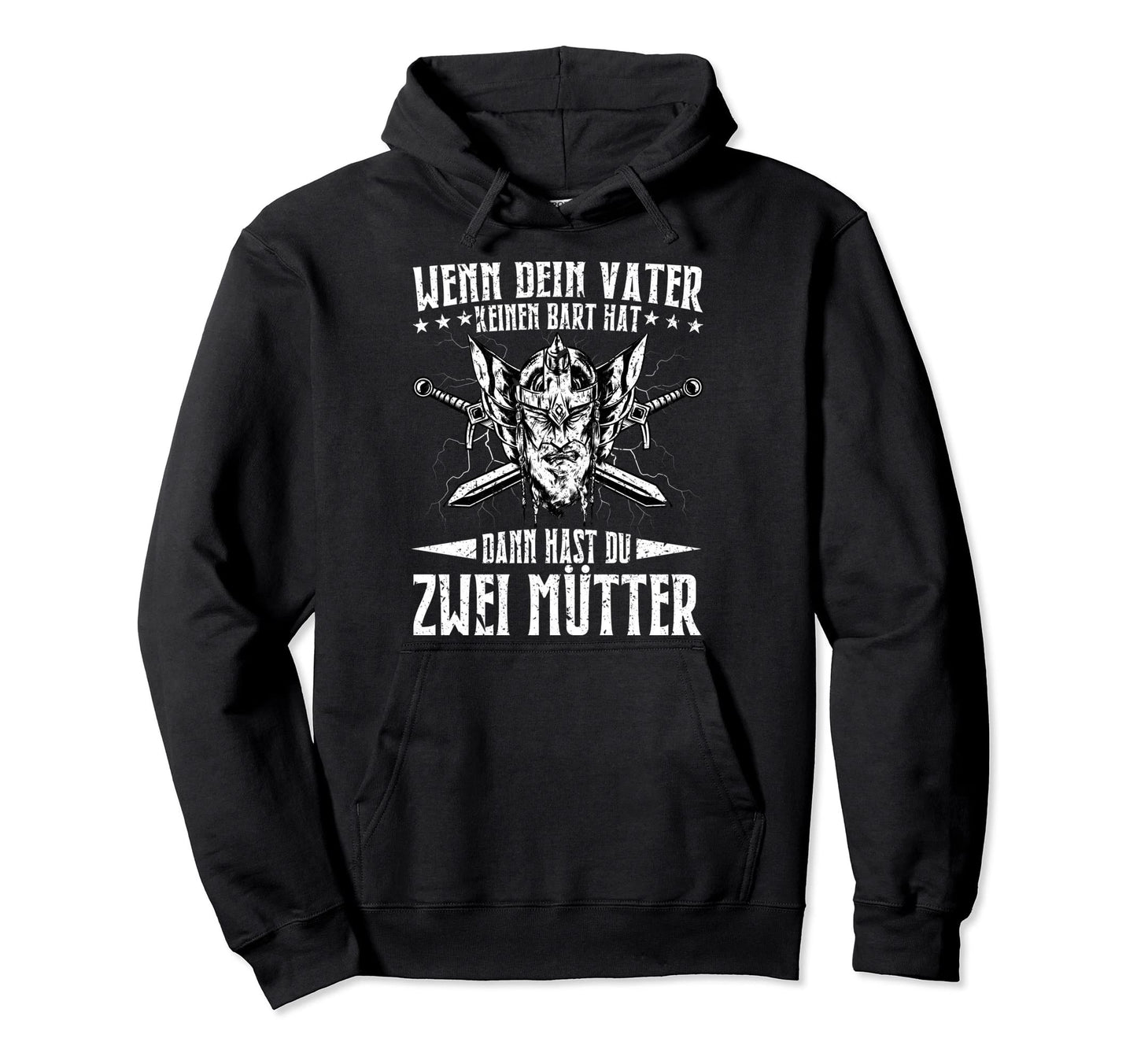 Funny Bearded Long Beard Bearded Dad Hoodie - Trendy Graphic Men Women - T-Shirt, Sweatshirt, Hoodie